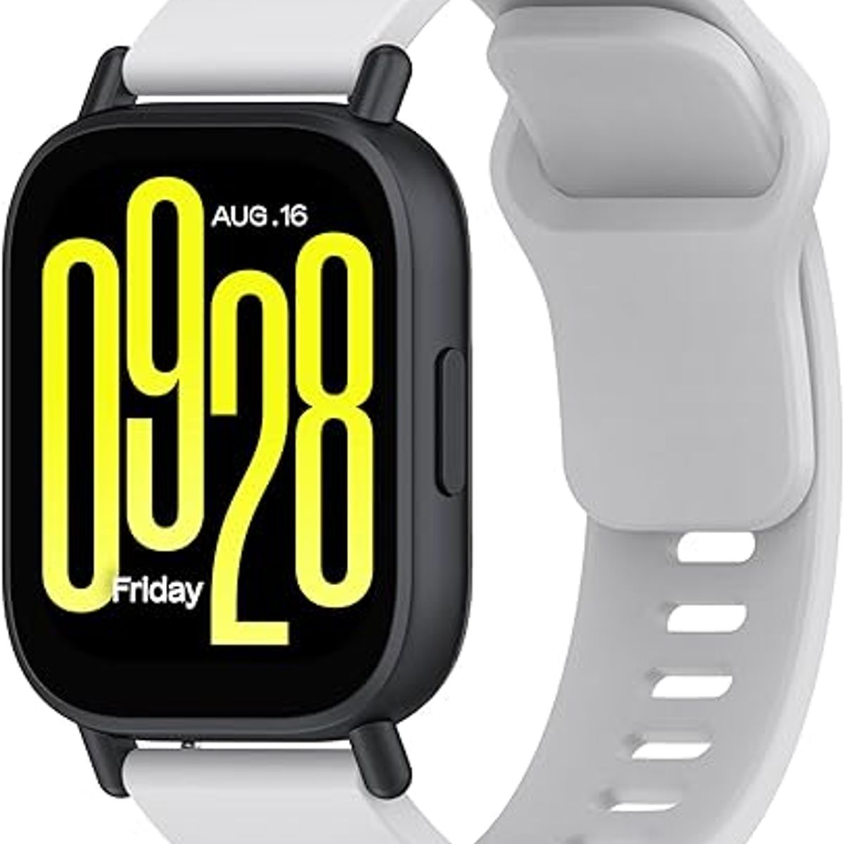 GENERICO - CORREA DE SILICON GRIS PARA XIAOMI REDMI WATCH 5 LITE