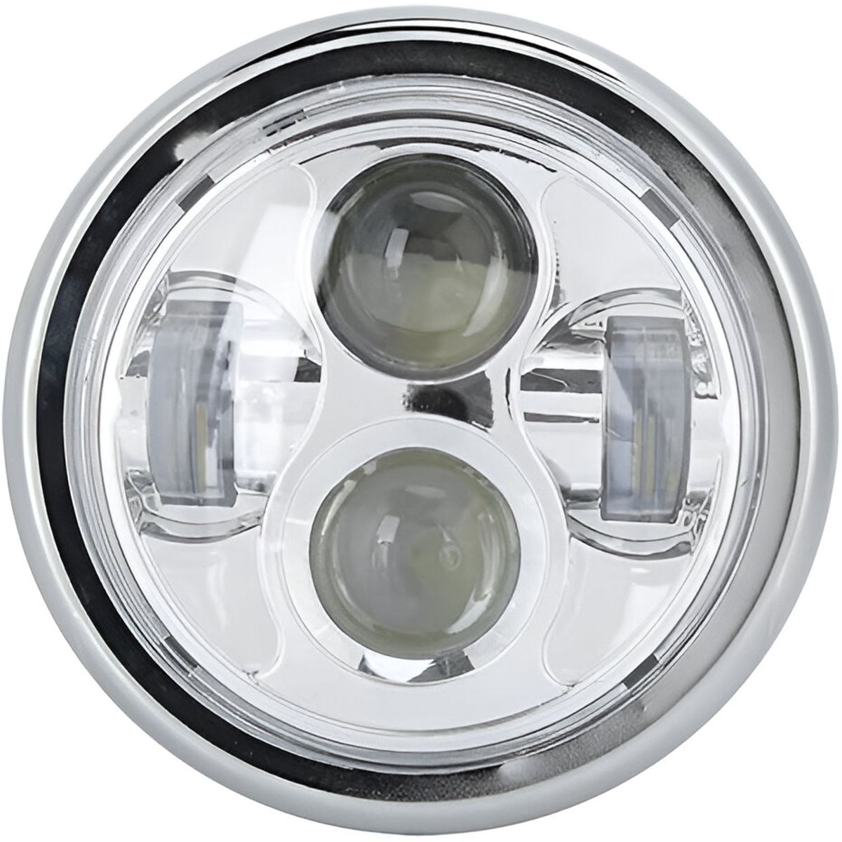 GENERICO - Faro Delantero Redondo 7Pulg 4 LED CREE 4D 1 pieza