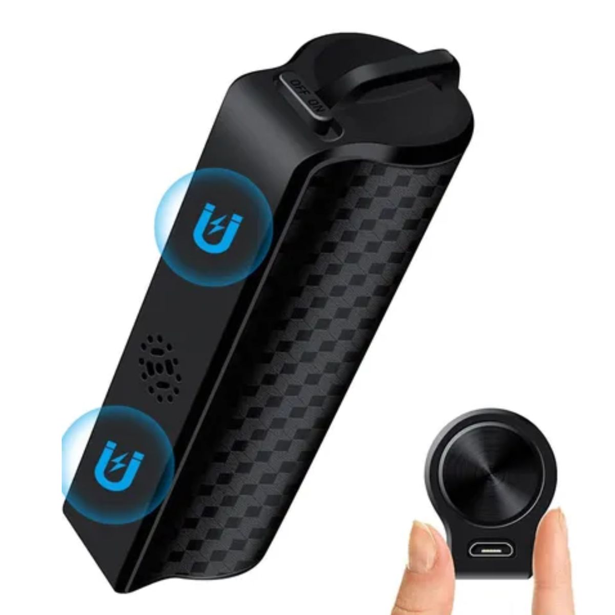 GENERICO - Mini Grabadora De Voz Magnética 8gb Espía Larga Duración