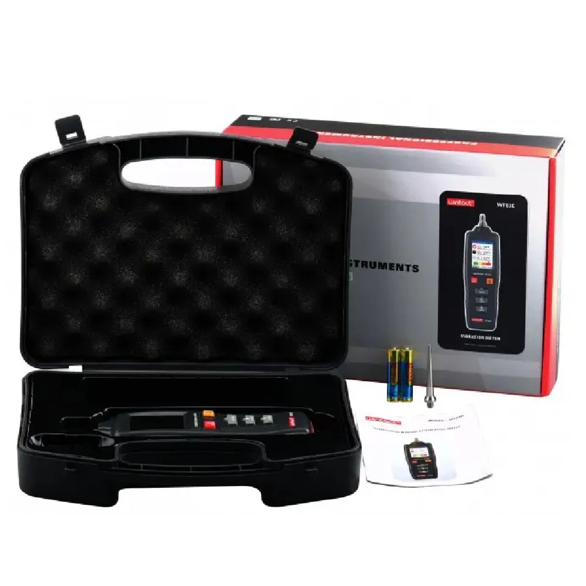 OEM - Medidor de Vibraciones Vibrómetro Acelérometro - WINTACT WT63C