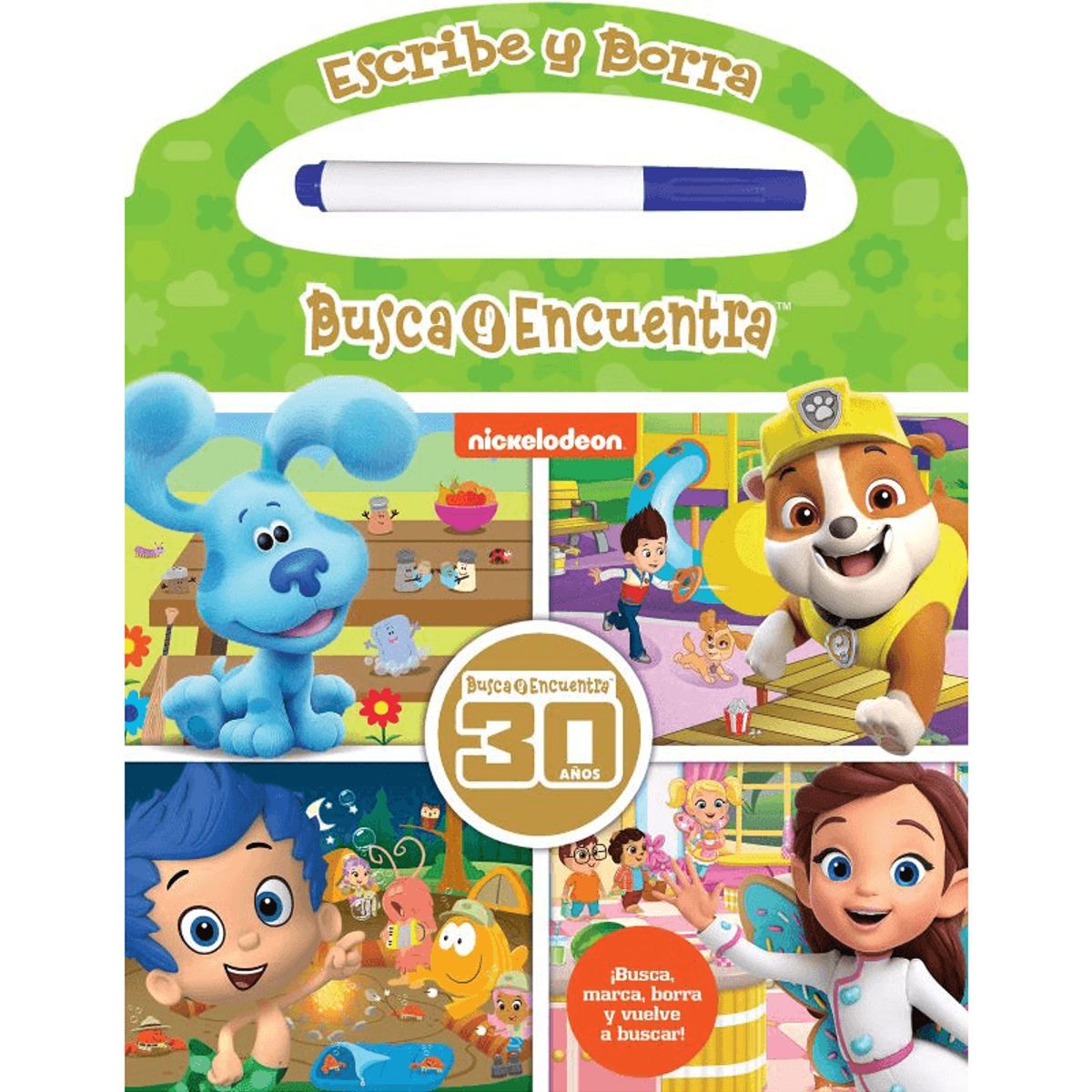 PI KIDS - ESCRIBE Y BORRA BUSCA Y ENCUENTRA NICKELODEON JUNIOR