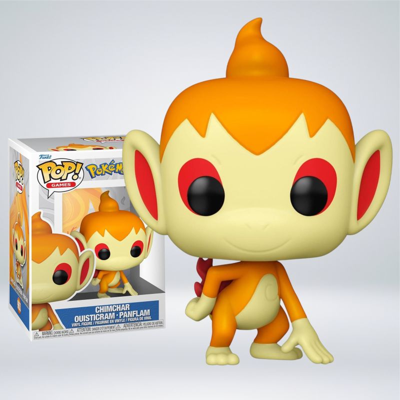 FUNKO - FUNKO POP POKEMON - CHIMCHAR OUISTICRAM PANFLAM