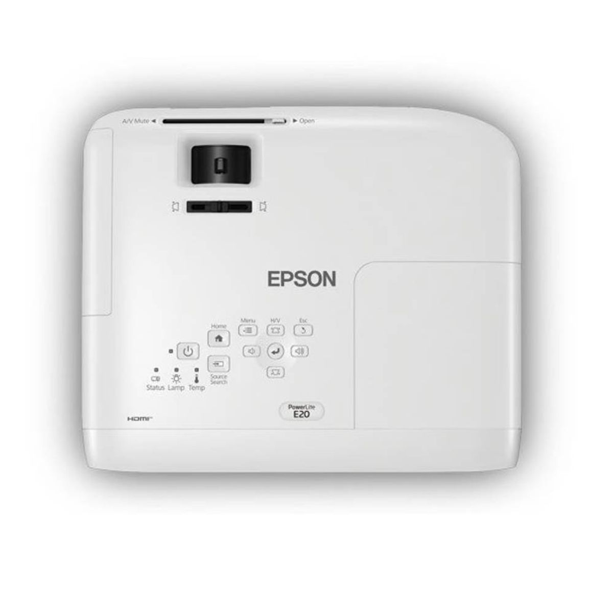 EPSON - Proyector Epson PowerLite E20, 3400 Lúmenes, 1024x768, XGA.