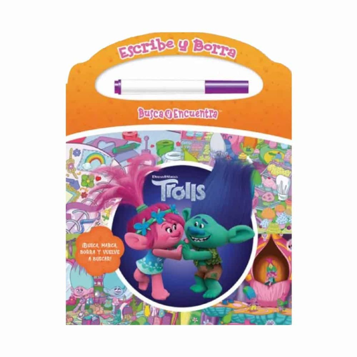 PI KIDS - ESCRIBE Y BORRA BUSCA Y ENCUENTRA TROLLS
