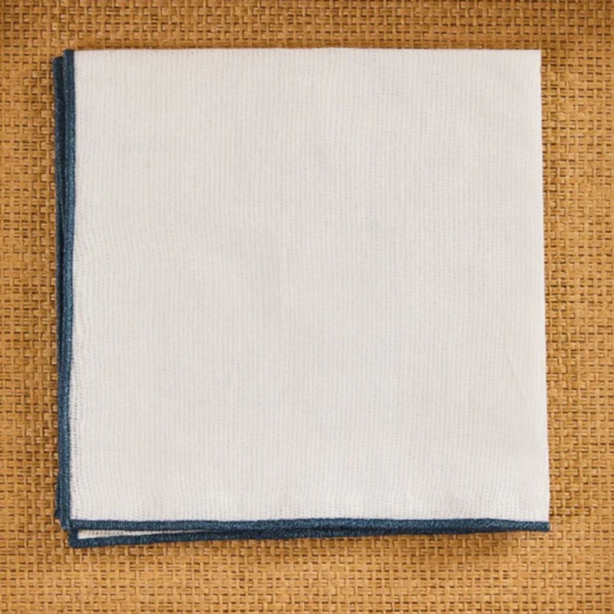 CLAUDIA RIVA HOME - Pack 4u Servilleta de Algodón Edén Azul