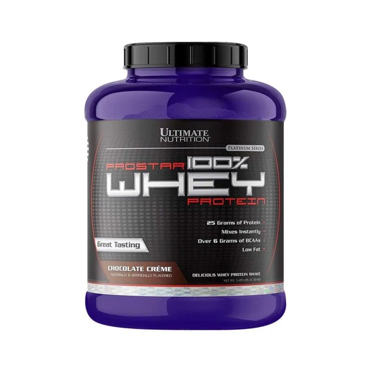 ULTIMATE NUTRITION - Proteína Prostar Whey 100% Ultimate Nutrition 5LB Sabor Chocolate