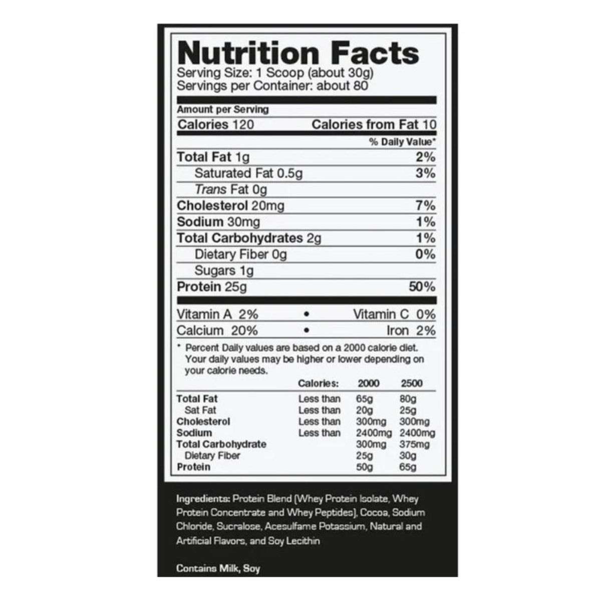 ULTIMATE NUTRITION - Proteína Prostar Whey 100% Ultimate Nutrition 5LB Sabor Chocolate