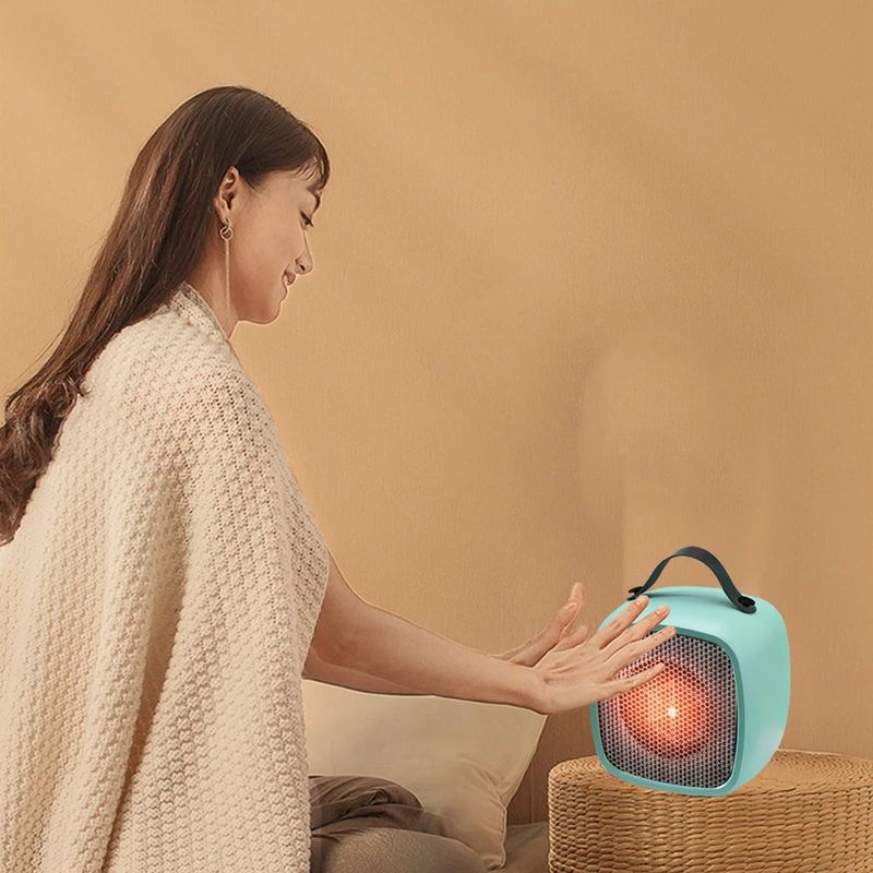 GENERICO - Calefactor Eléctrico Portátil 500W  - Protege a tu familia del frío