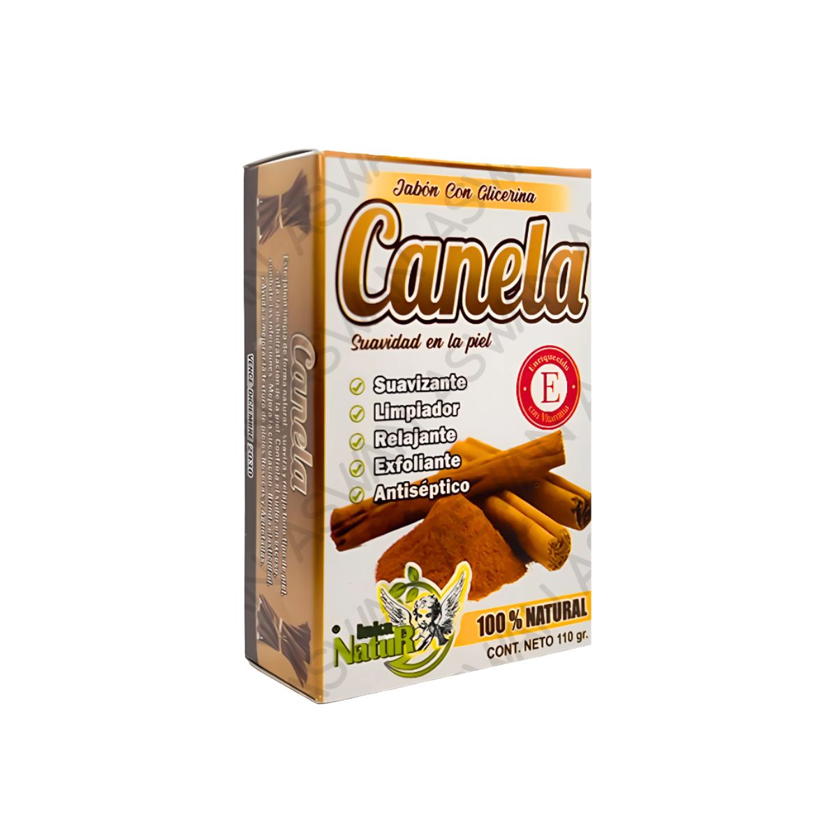 GENERICO - JABON NATURAL DE CANELA 110GR