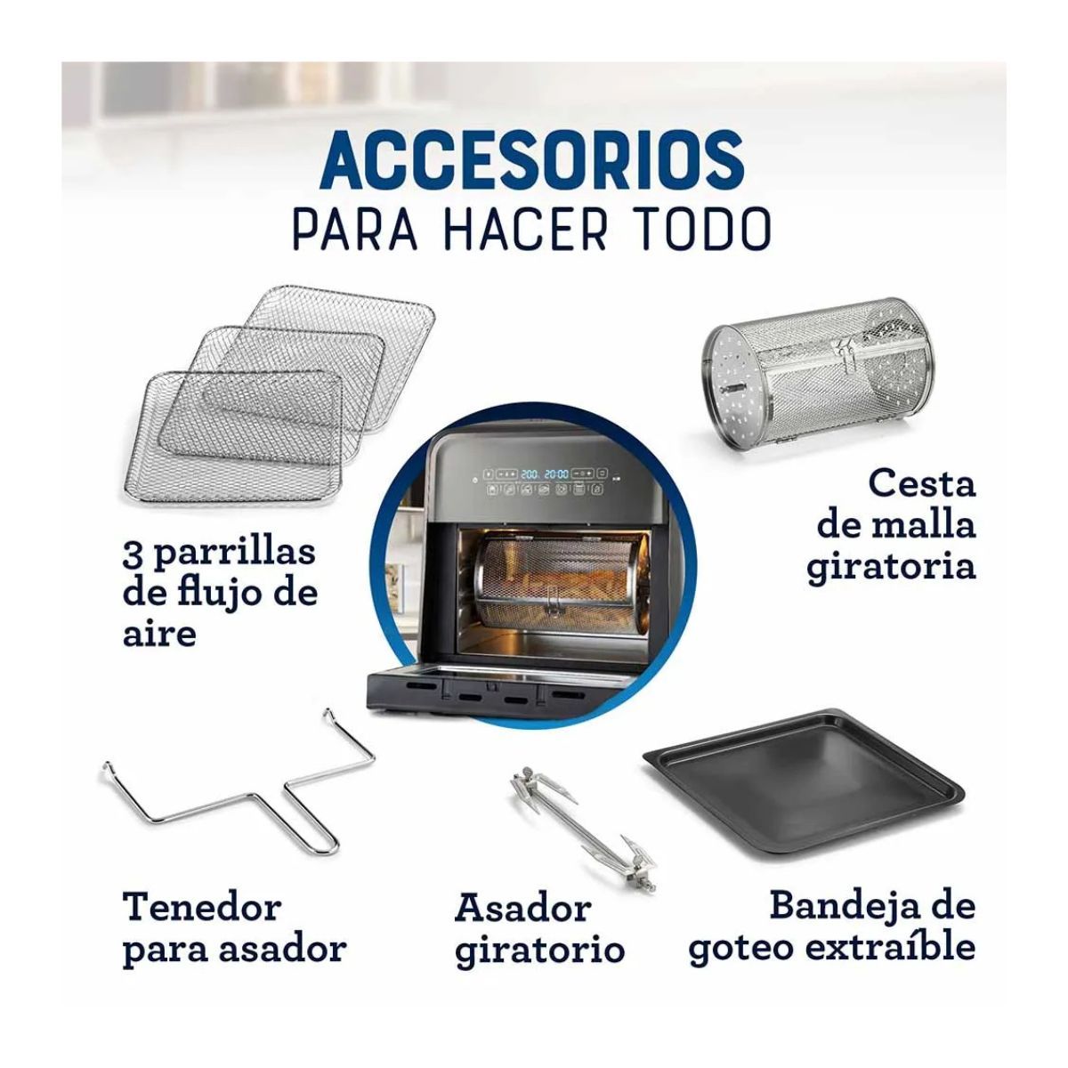 OSTER - Súper Freidora de Aire Oster® 10 litros CKSTAFOV3