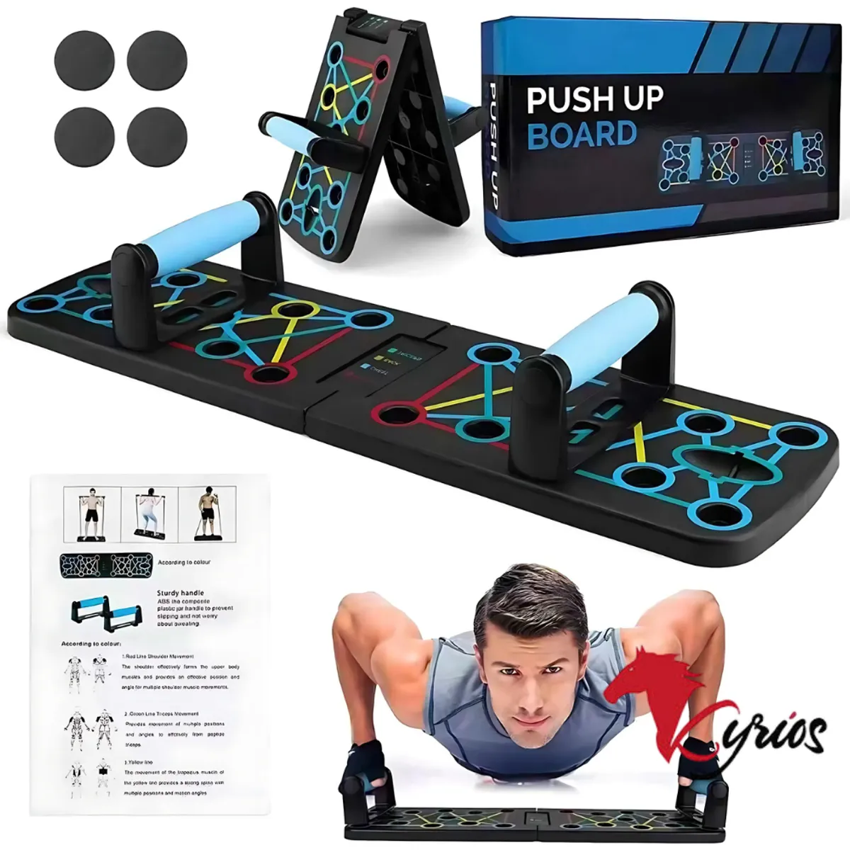 NO LOGO - Tablero Push Up Para Entrenamiento Para Pecho