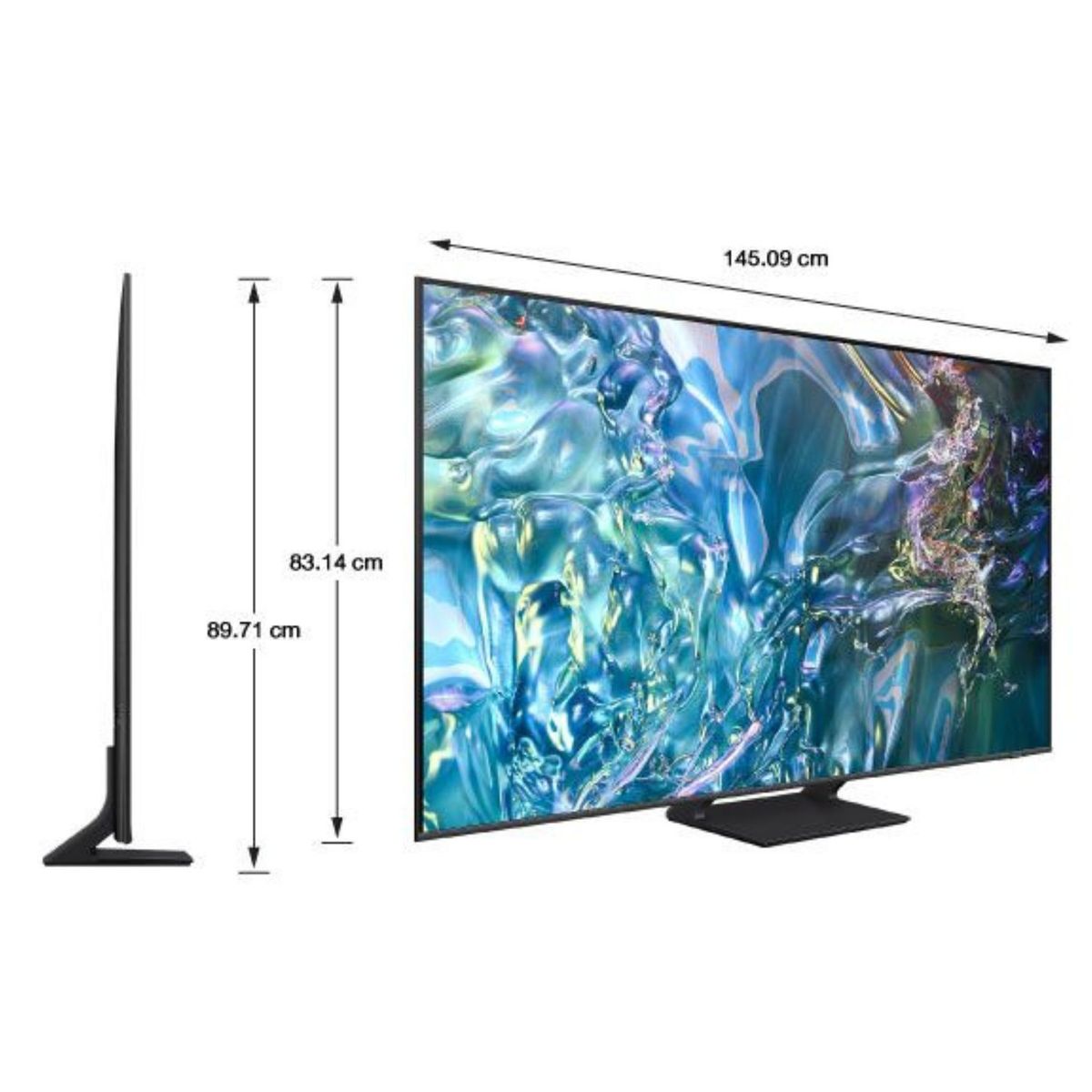 SAMSUNG - Televisor Samsung QLED Tizen OS Smart Tv 65 4K QN65Q65DAGXPE + Soundbar HW C400