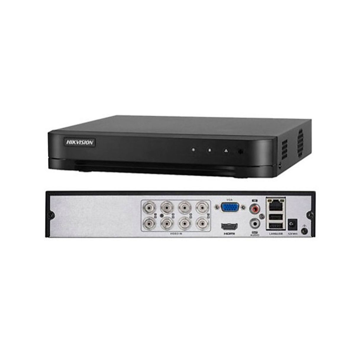 HIKVISION - DVR 8 Canales Hikvision Audio Turbo HD 1080P DS7208HGHI-M1