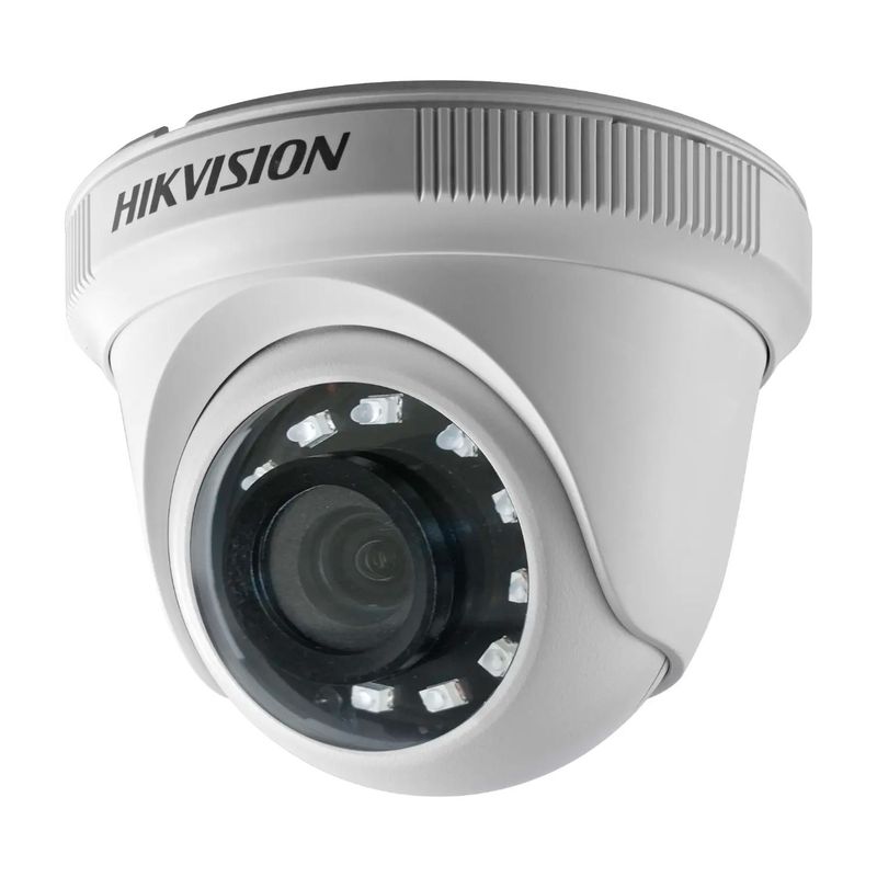 HIKVISION - Cámara Domo Hikvision DS-2CE56D0T-IRPF 4 en 1 1080P Día y Noche