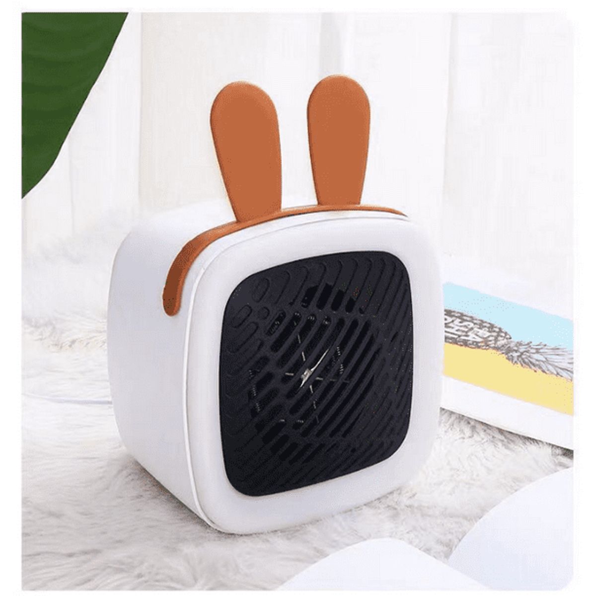 GENERICO - Estufa Eléctrica Portátil 400W  Ahorra Energía y Espacio