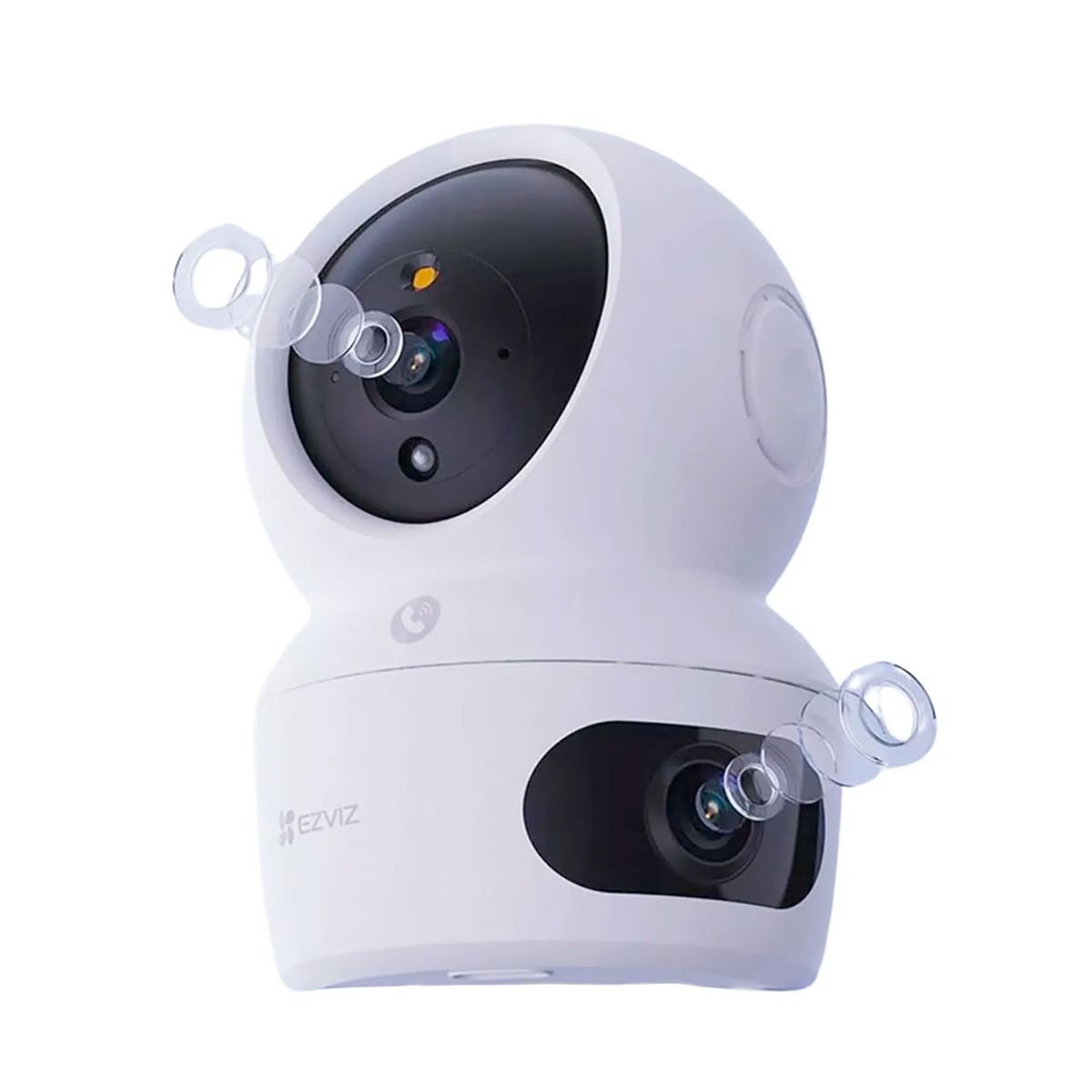 EZVIZ - Cámara Ezviz Lente Dual H7C-R100-8G44WF IP Interior 2K+ 8Mp Wifi Blanco