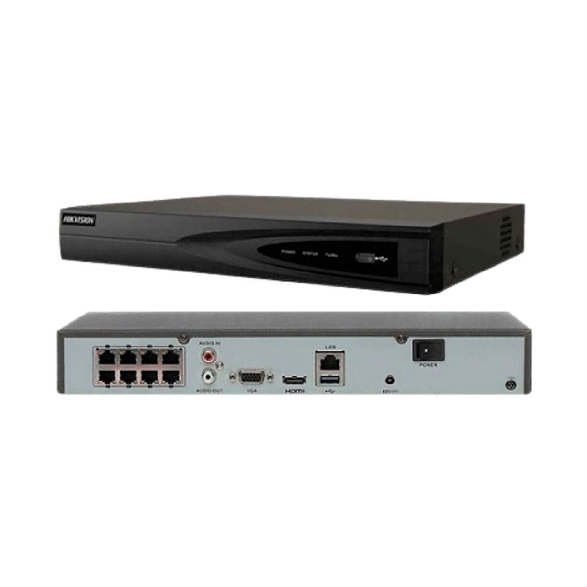 Hikvision - NVR Hikvision HK-DS7608NI-Q1/8P 8CH PoE 1HDD 1 Sata Hasta 8TB