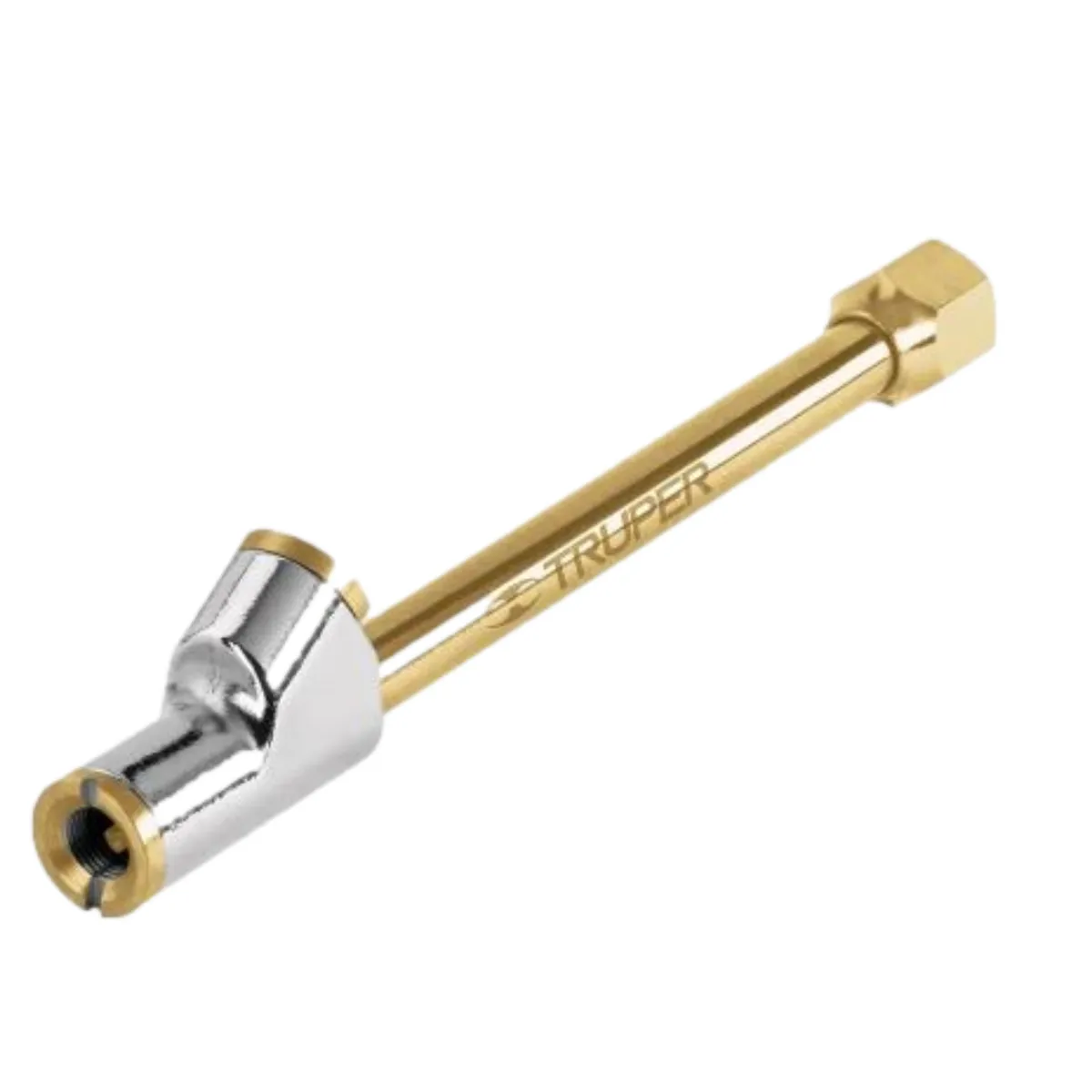 TRUPER - INFLADOR DE LLANTAS CABEZA DOBLE 1/4 TRUPER 19089