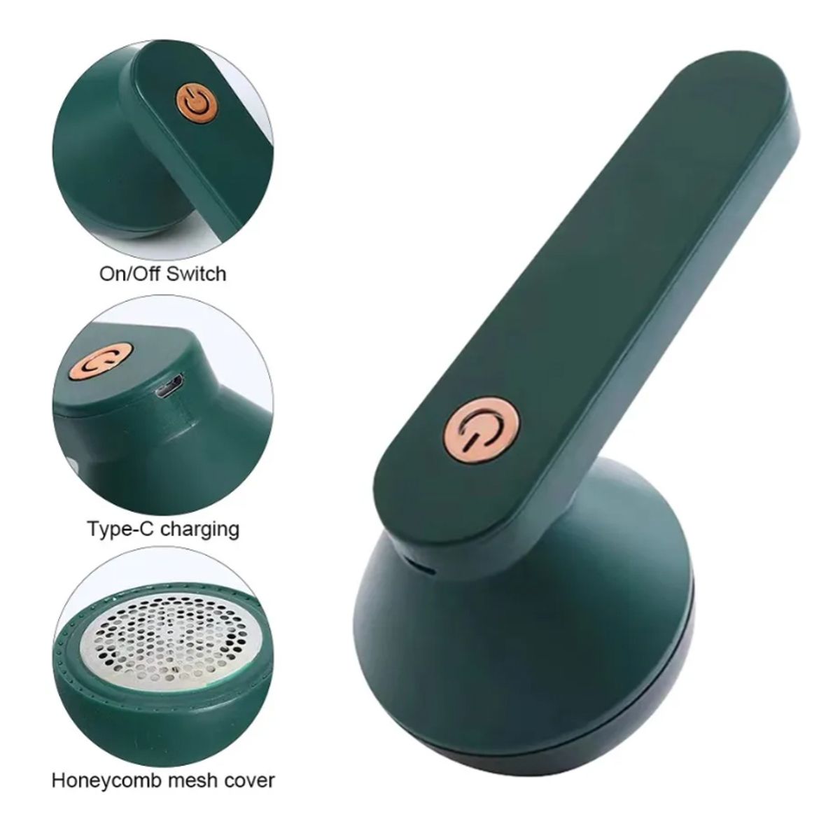 GENERICO - Quita Pelusa Removedor Pelo Mascota Recargable