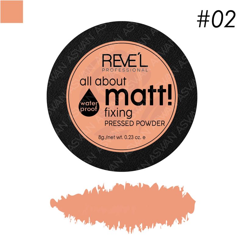 REVE'L PROFESSIONAL - COMPACT POWDER MATT FIXING 02 - REVE´L