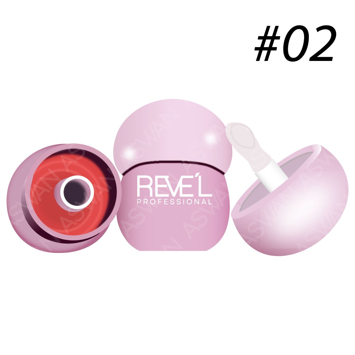 REVE'L PROFESSIONAL - LIP GLOSS JELLY LIPS 02 - REVE´L