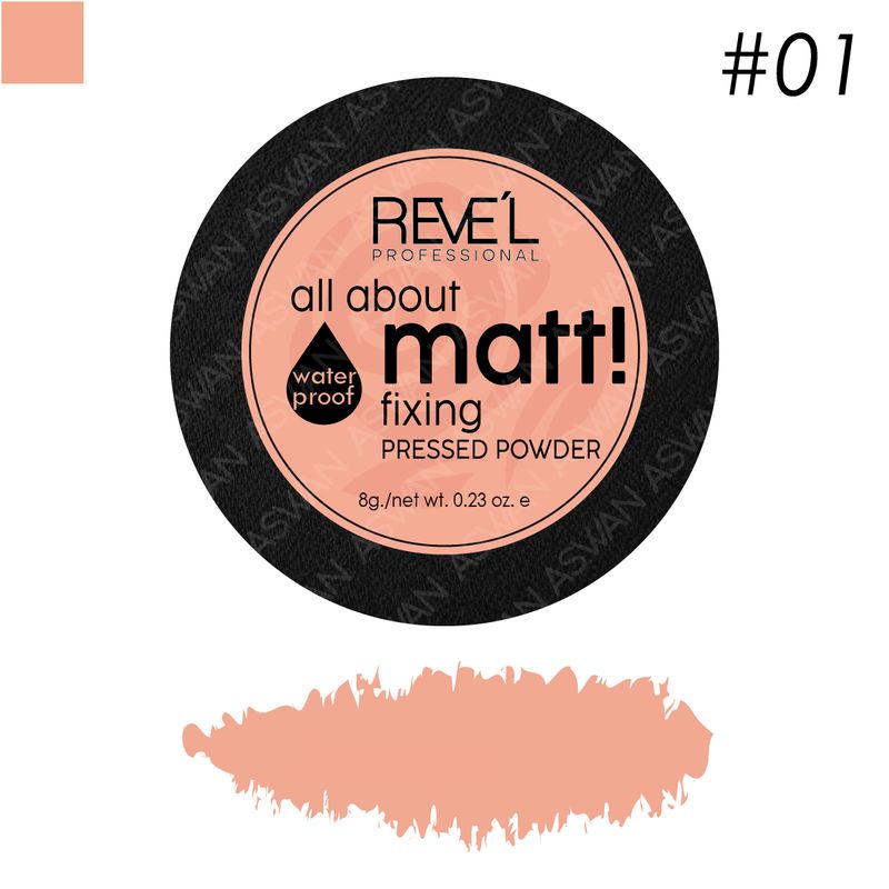 REVE'L PROFESSIONAL - COMPACT POWDER MATT FIXING 01 - REVE´L