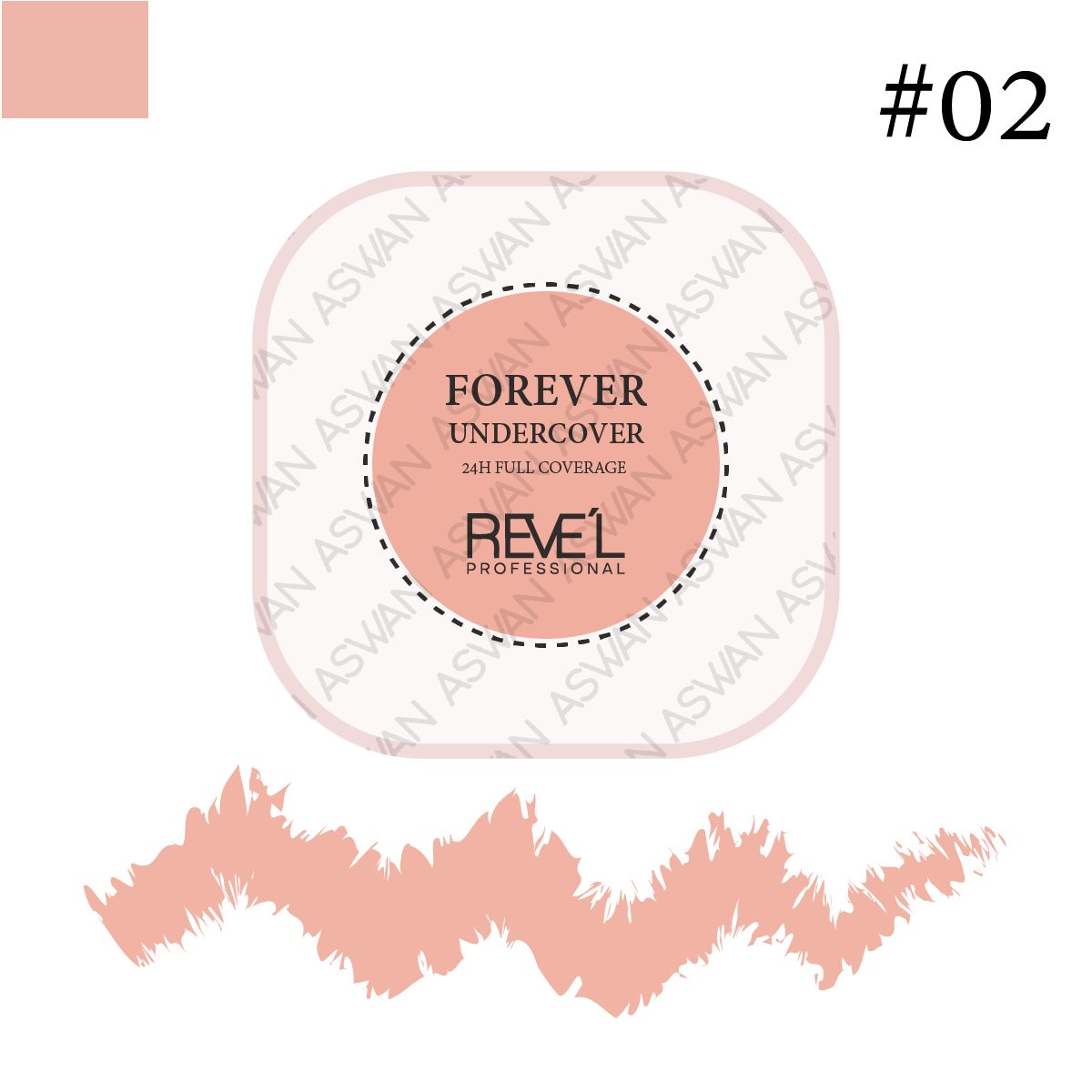 REVE'L PROFESSIONAL - POLVO COMPACTO FOREVER UNDERCOVER FULL 24H 02 - REVEL