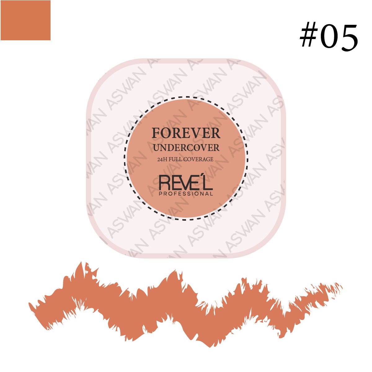 REVE'L PROFESSIONAL - POLVO COMPACTO FOREVER UNDERCOVER FULL 24H 05 - REVEL