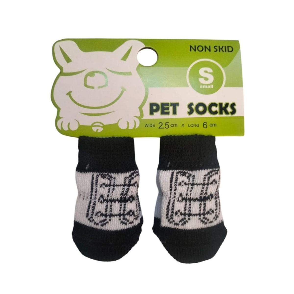 GENERICO - Pack x 1 Set de medias antideslizantes agujetas talla S