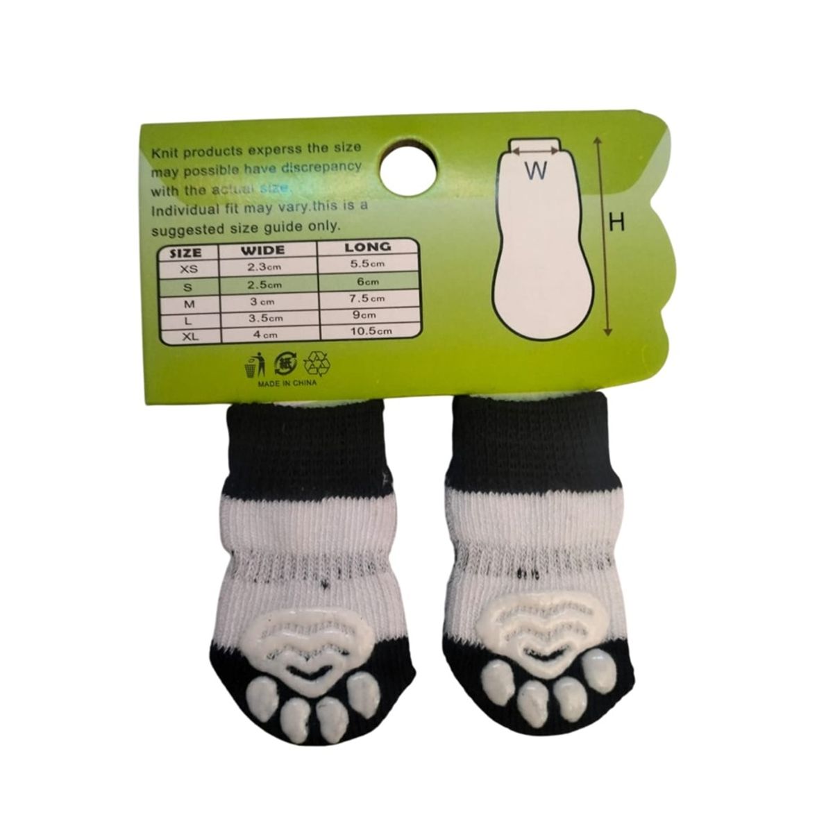 GENERICO - Pack x 1 Set de medias antideslizantes agujetas talla S