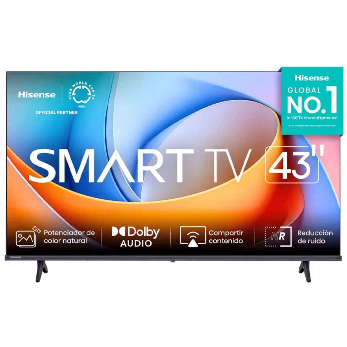 HISENSE - Televisor Hisense 43" FHD Smart TV 43A4NV VIDAA Modelo 2025