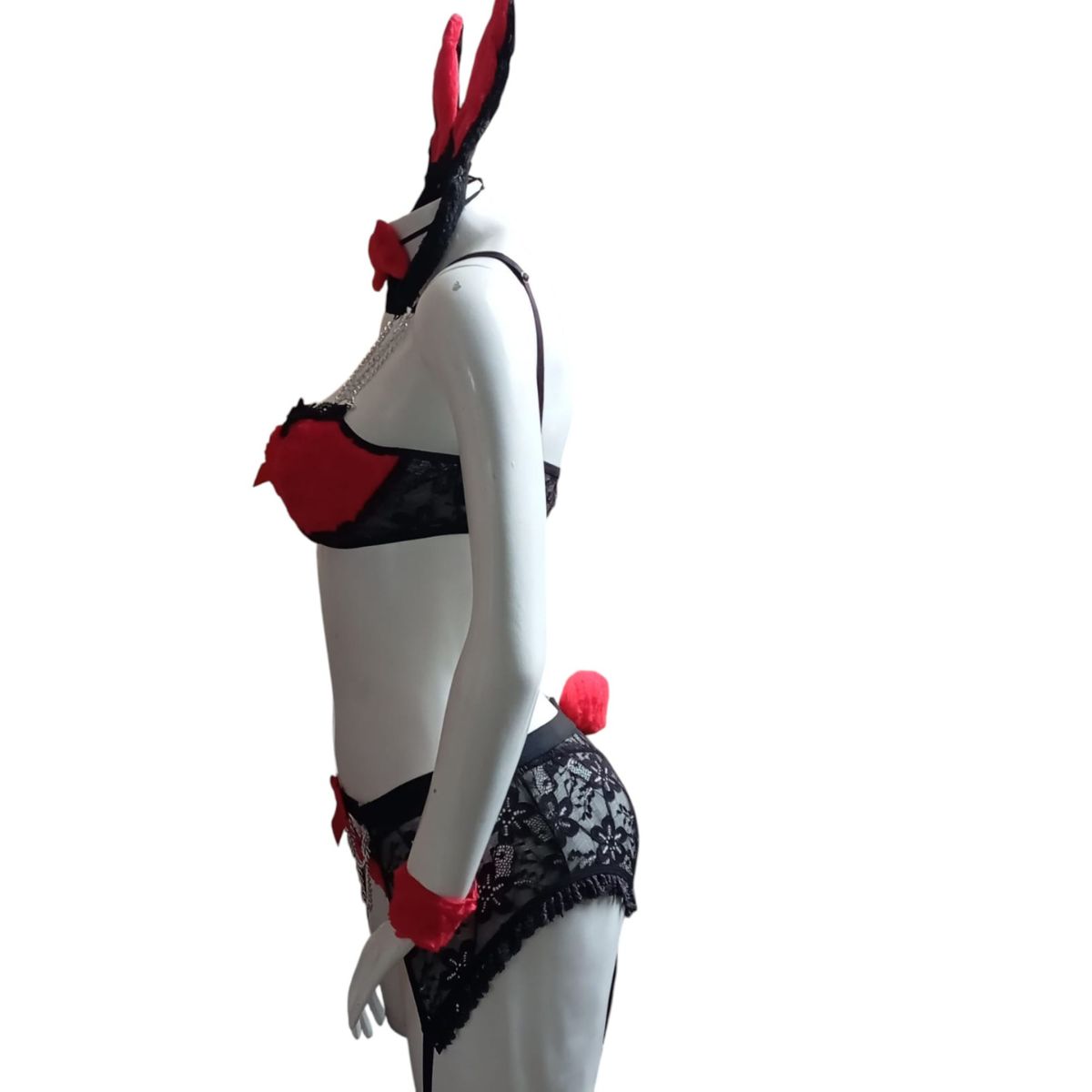 GENERICO - LENCERIA CONEJITA  SEXY DISFRAZ  EN TALLA  S-M-L