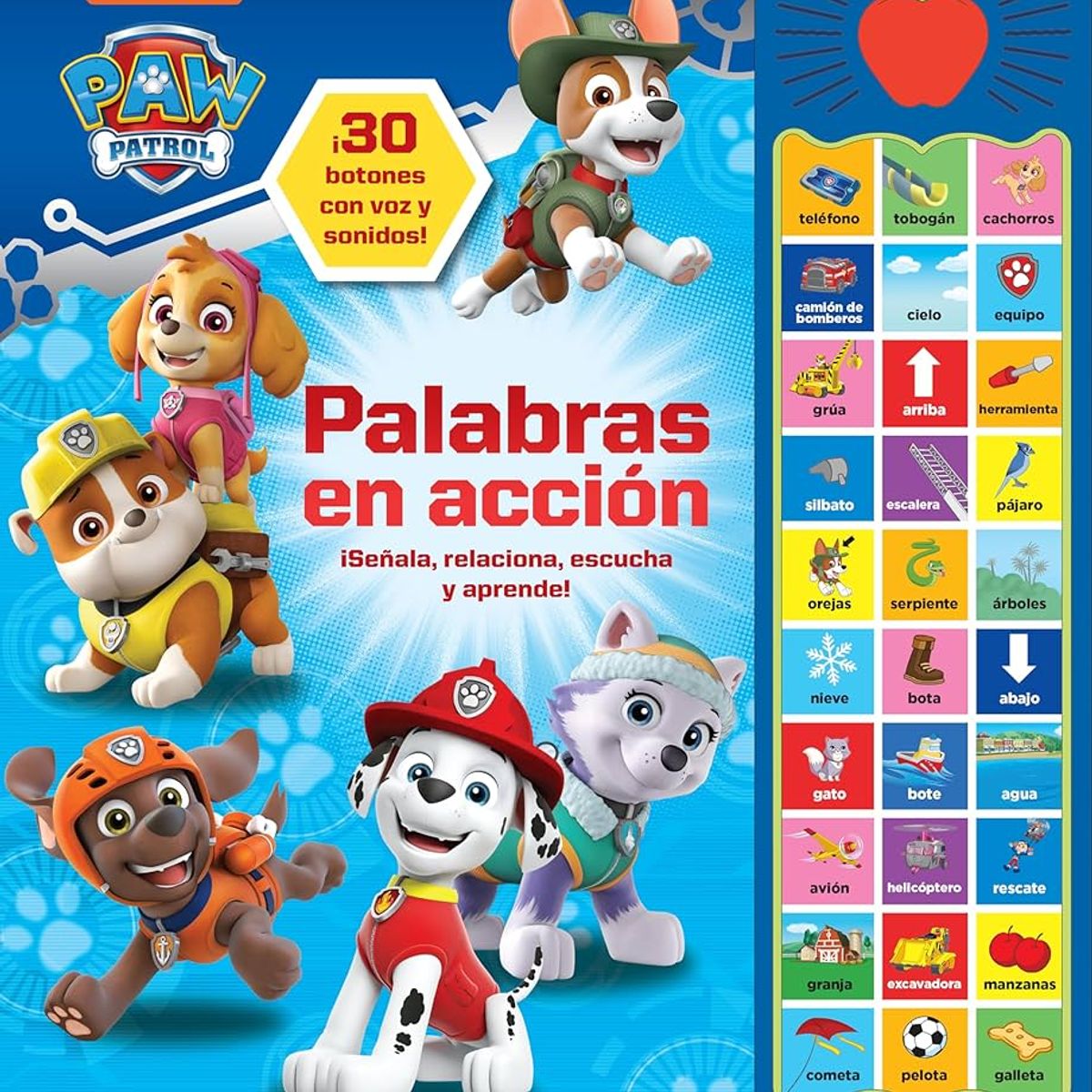 PI KIDS - PAW PATROL PALABRAS EN ACCION + stickers