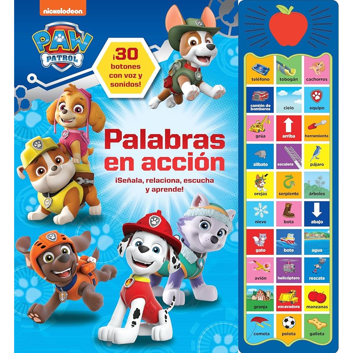 PI KIDS - PAW PATROL PALABRAS EN ACCION + stickers