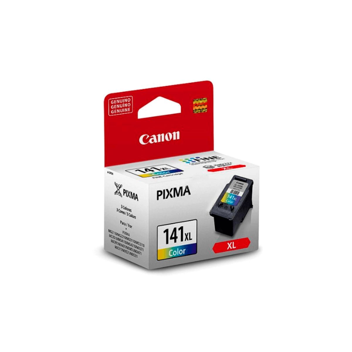 CANON - Cartucho Canon CL-141XL Tricolor