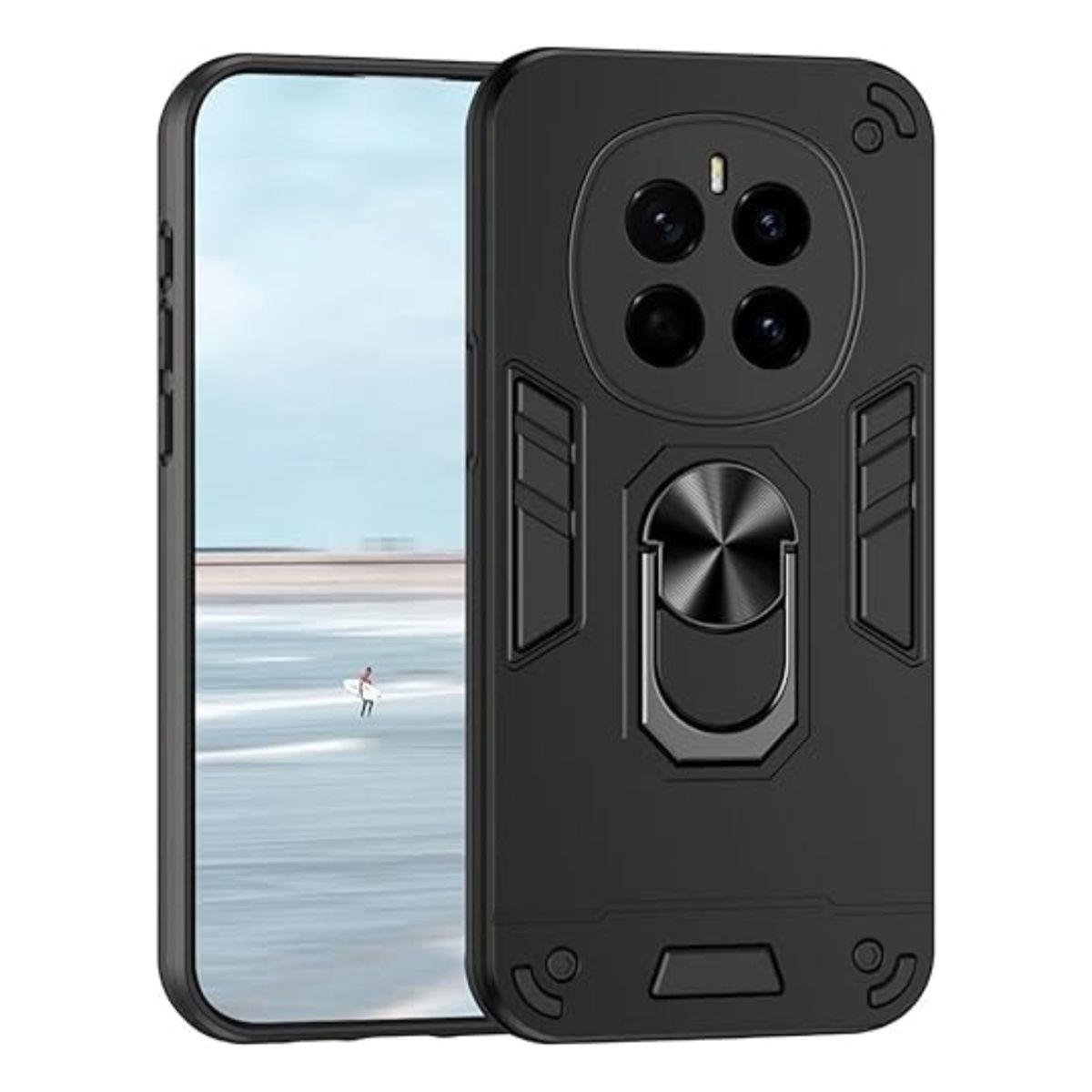 CASE - CASE ARMADURA PARA OPPO RENO 12F - NEGRO