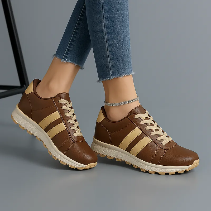 GENERICO - Zapatillas Mujer Misshus Abi Marron