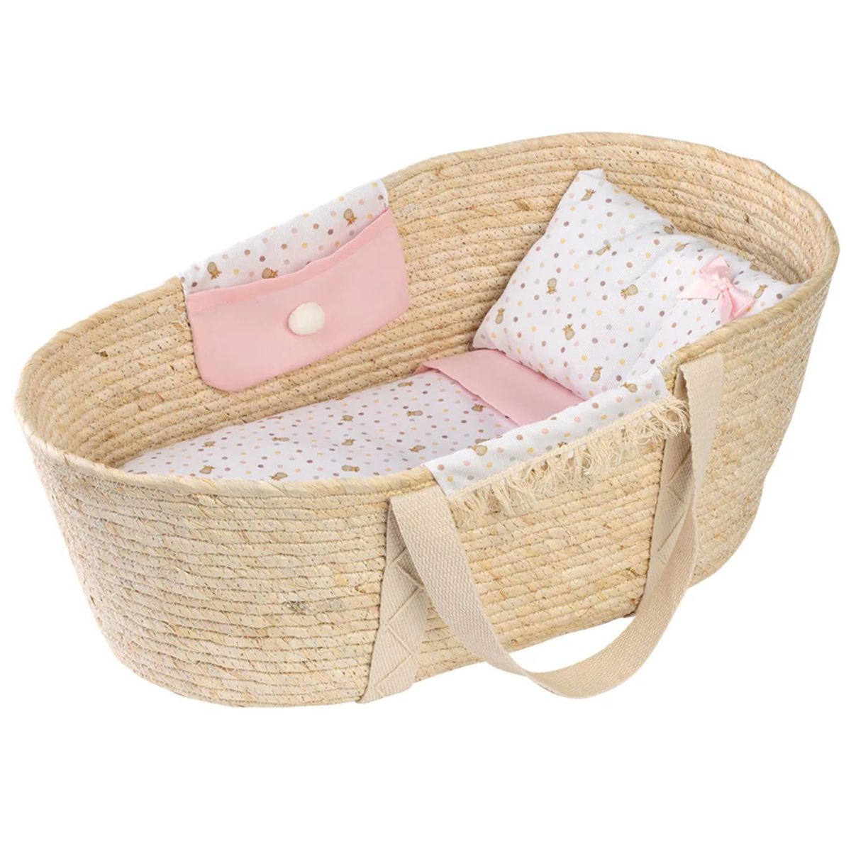 LLORENS - Cesta Moises para Muñecas Reborn