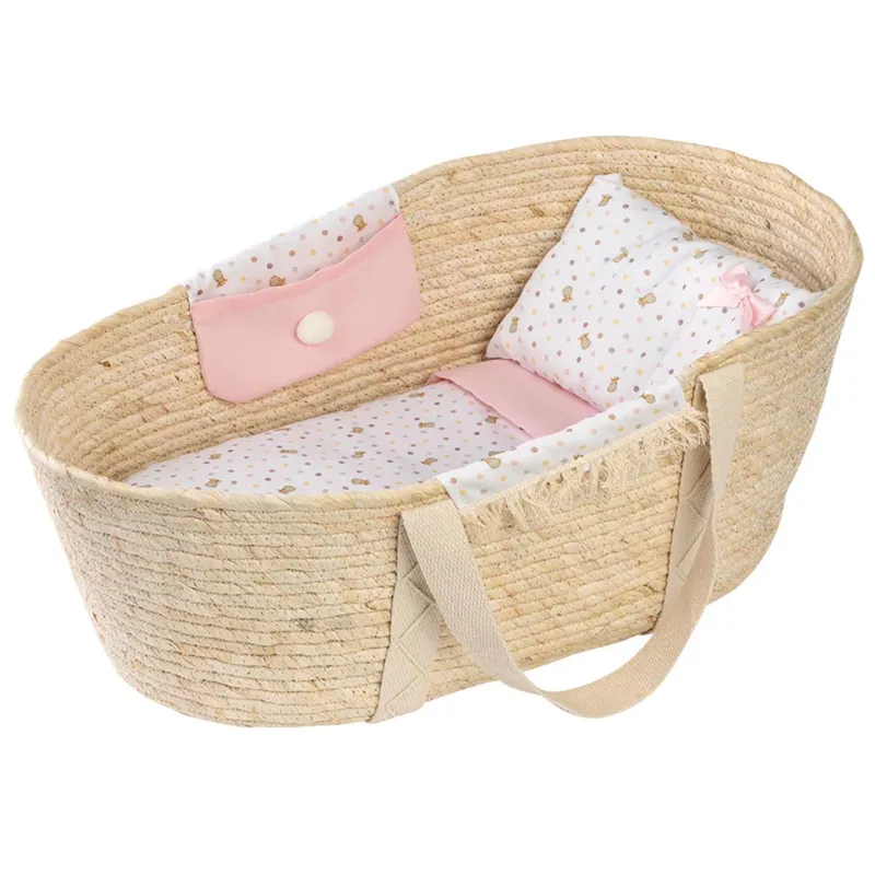 LLORENS - Cesta Moises para Muñecas Reborn