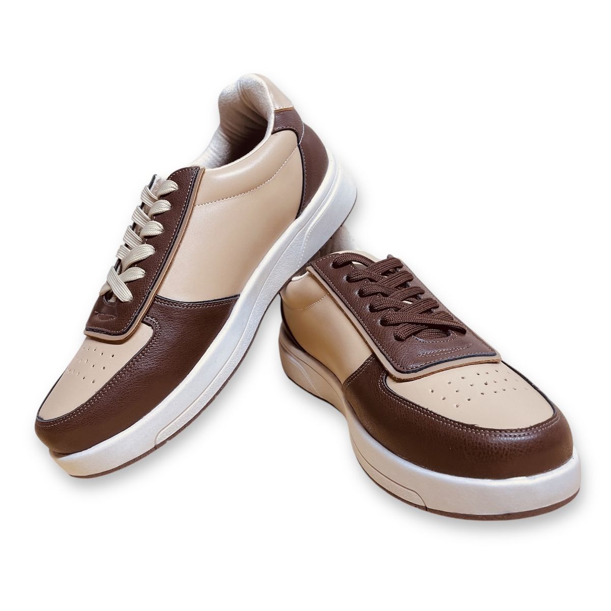GENERICO - Zapatillas Mujer Misshus Lizzy Beige marron