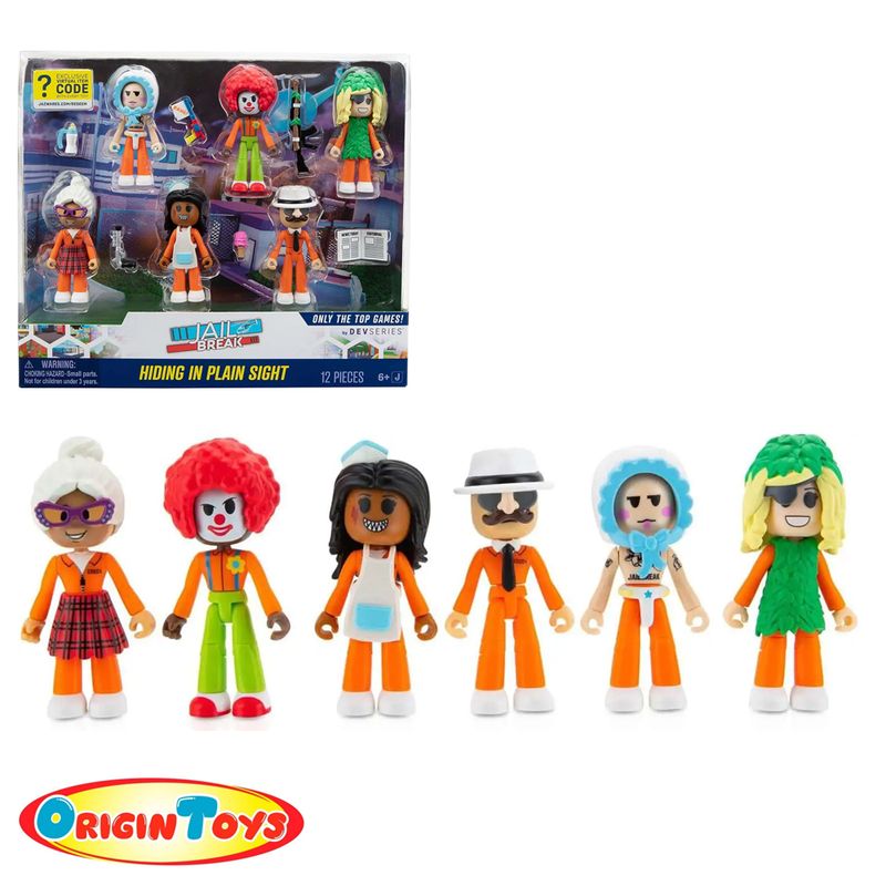 JAZWARES - ROBLOX - MIX & MATCH - JAILBREAK HIDING IN PLAIN SIGHT