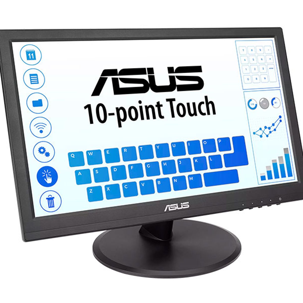 ASUS - MONITOR ASUS TOUCH VT168HR", 1366x768,  15.6"