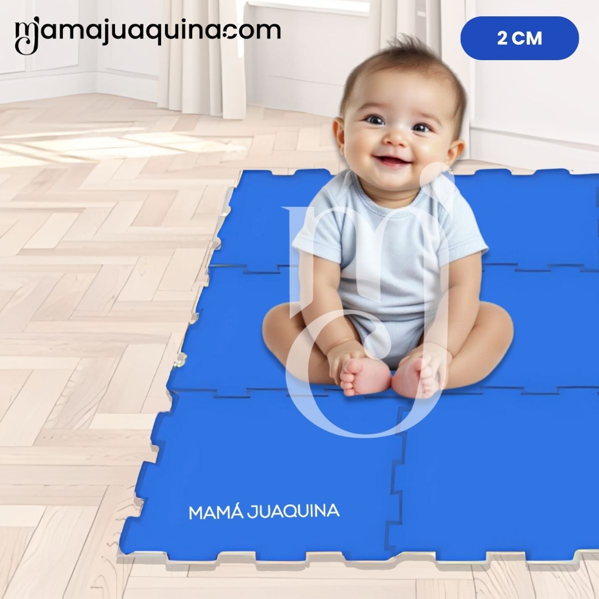 BABY - Piso Rompecabezas «COLOR FLOOR PLUS» 2.0 Blue