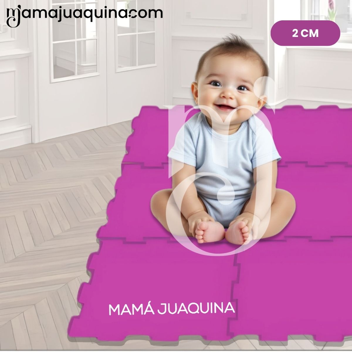 BABY - Piso Rompecabezas «COLOR FLOOR PLUS» 2.0 Purple