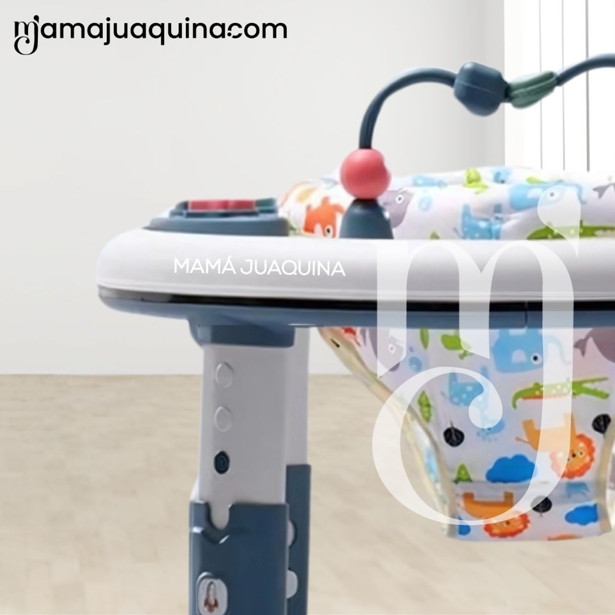 BABY - Andador Regulable con Bandeja Didáctico «SPACE» Blue