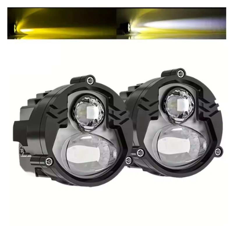 GENERICO - FARO EXPLORADOR 2LED 85W DUAL-FLASH 12-24V