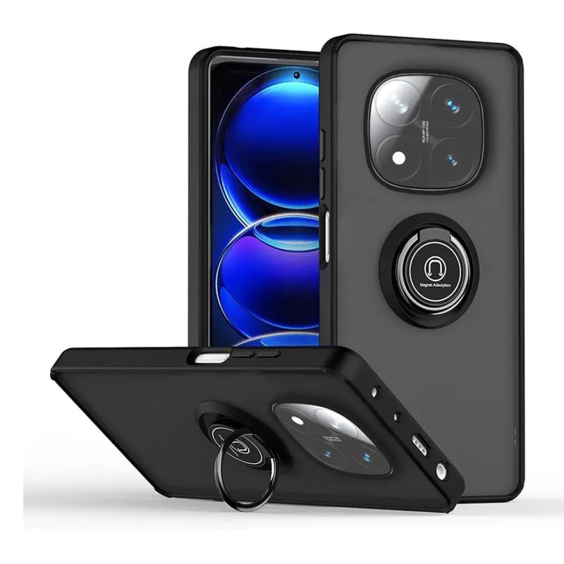 CASE - CASE AHUMADO PARA REDMI NOTE 14 PRO PLUS- NEGRO