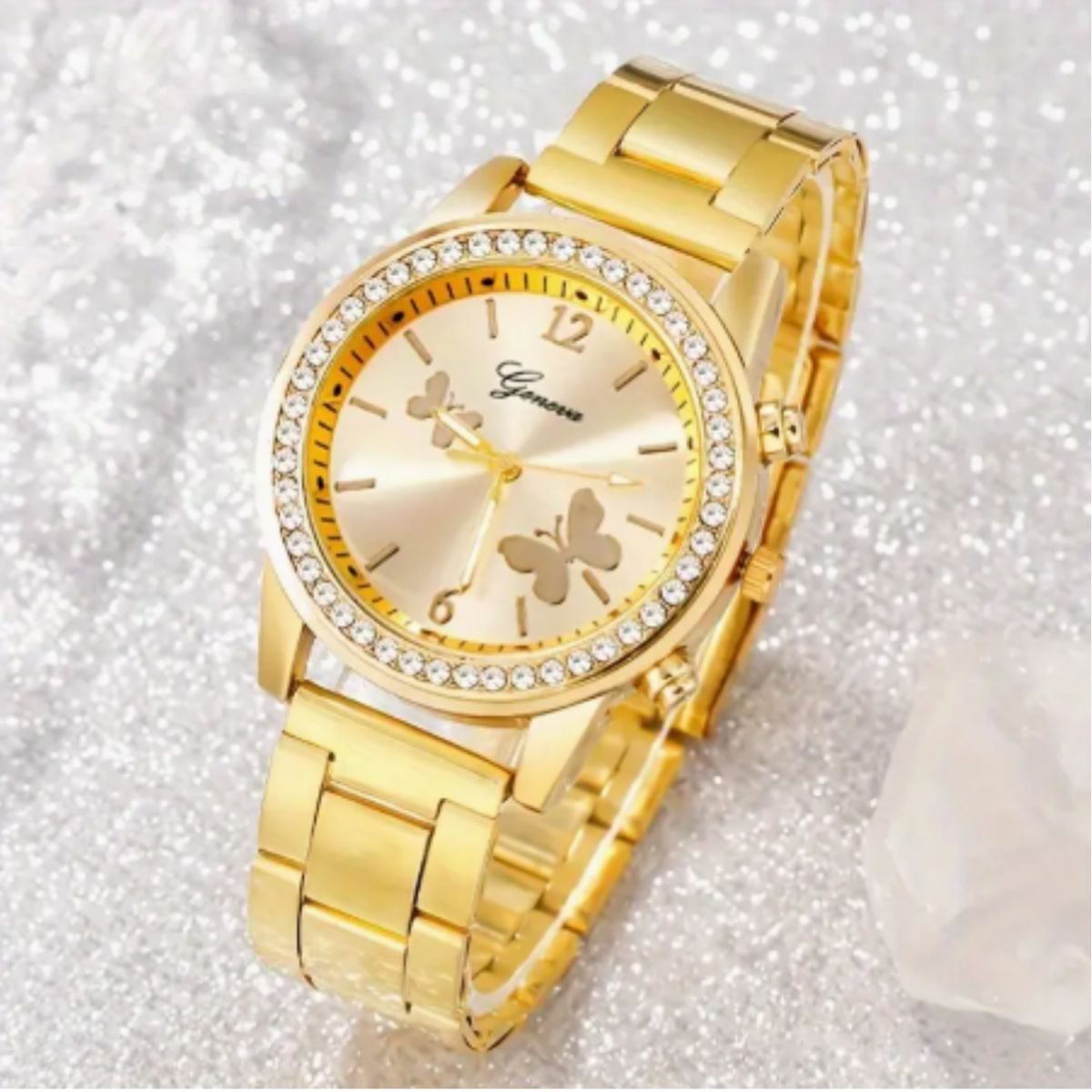 GENERICO - Reloj Elegancia Butterfly  Brilla con tu Propio Encanto