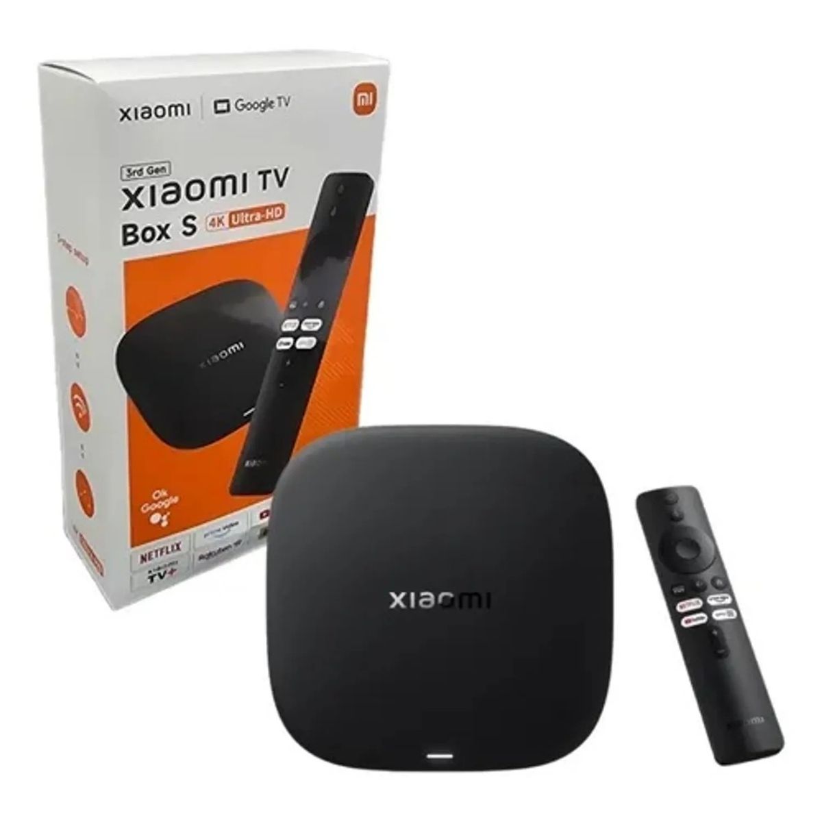 XIAOMI - Dispositivo de Streaming Xiaomi TV Box MDZ-32-AA 4K 32GB Color Negro