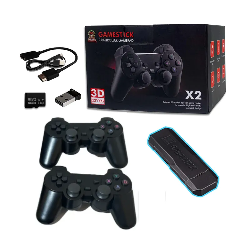GENERICO - Consola retro Game Stick X2, 20 mil juego